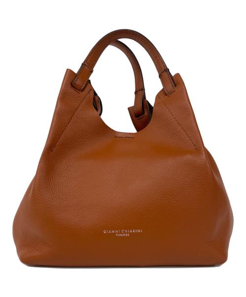 GIANNI CHIARINI（ジャンニ キアリーニ）GIANNI CHIARINI (ジャンニ キアリーニ) バッグ ブラウンの古着・服飾アイテム