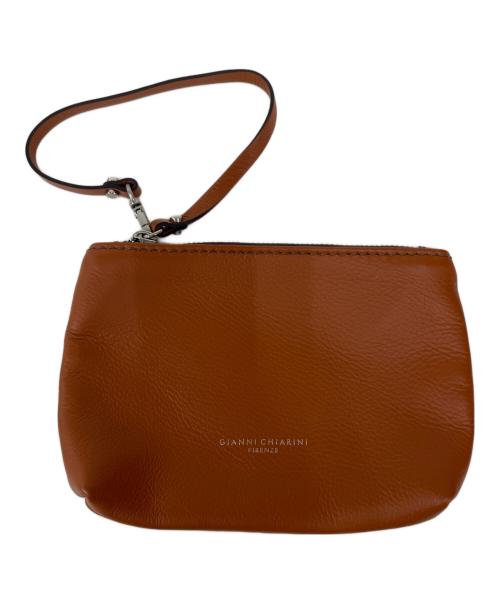 GIANNI CHIARINI（ジャンニ キアリーニ）GIANNI CHIARINI (ジャンニ キアリーニ) バッグ ブラウンの古着・服飾アイテム