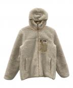 Patagoniaパタゴニア）の古着「キッズ・リバーシブル・レディ・フレディ・フーディ」｜ベージュ
