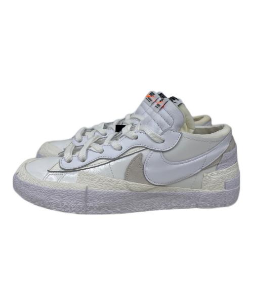 NIKE（ナイキ）NIKE (ナイキ) sacai (サカイ) sacai × Nike Blazer Low ホワイト サイズ:27の古着・服飾アイテム