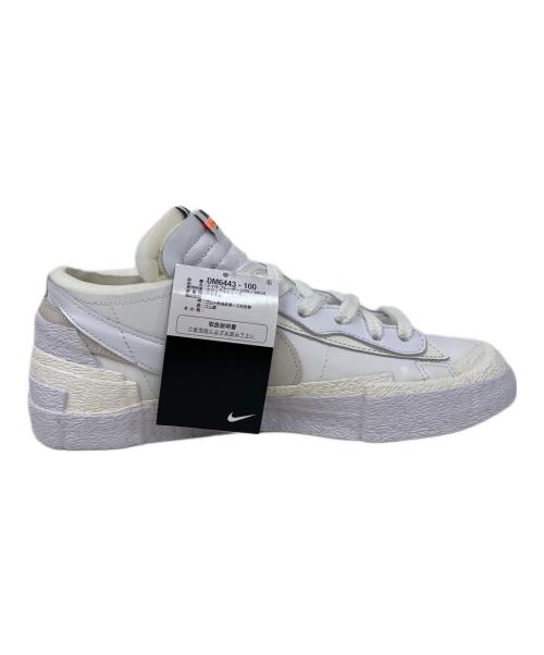 NIKE（ナイキ）NIKE (ナイキ) sacai (サカイ) sacai × Nike Blazer Low ホワイト サイズ:27の古着・服飾アイテム