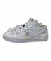 NIKE (ナイキ) sacai (サカイ) sacai × Nike Blazer Low ホワイト サイズ:27：11000円