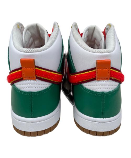 NIKE（ナイキ）NIKE (ナイキ) Nike Dunk High オレンジ×グリーン サイズ:26の古着・服飾アイテム