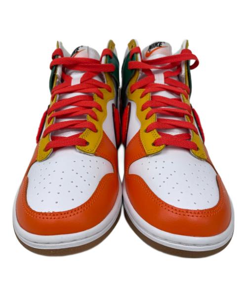 NIKE（ナイキ）NIKE (ナイキ) Nike Dunk High オレンジ×グリーン サイズ:26の古着・服飾アイテム