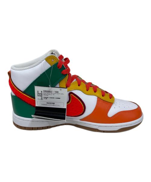 NIKE（ナイキ）NIKE (ナイキ) Nike Dunk High オレンジ×グリーン サイズ:26の古着・服飾アイテム