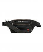 AMI Alexandre Mattiussiアミアレクサンドルマテュッシ）の古着「ウエストバッグ」｜ブラック