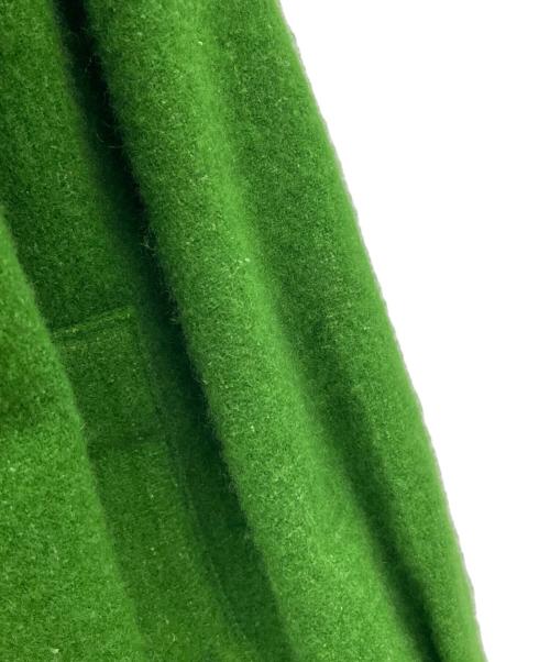 AURALEE（オーラリー）AURALEE (オーラリー) WOOL CASHMERE LIGHT TWEED SHIRTS グリーン サイズ:SIZE 4の古着・服飾アイテム