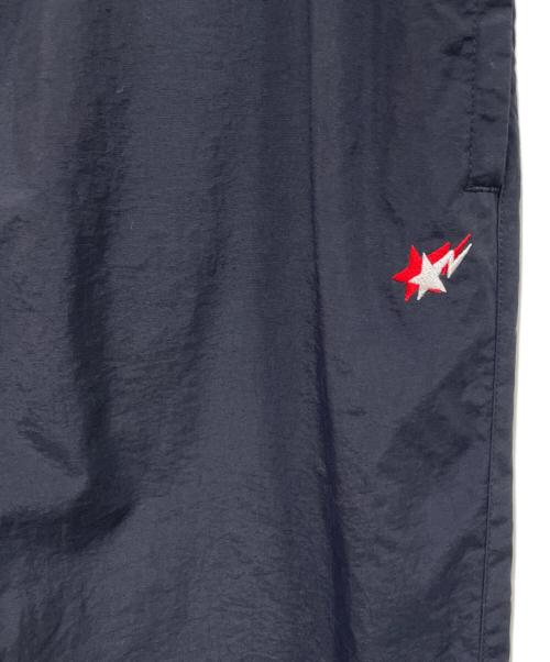 A BATHING APE（ア ベイシング エイプ）A BATHING APE (ア ベイシング エイプ) ナイロンパンツ ブラック サイズ:XLの古着・服飾アイテム