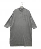 mizuiro-indミズイロインド）の古着「長袖ワンピース」｜グレー