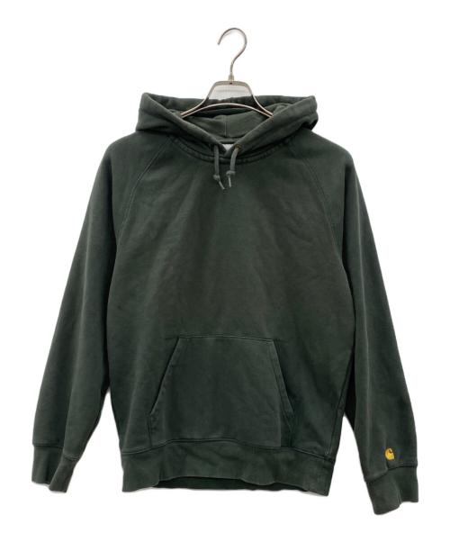 CarHartt（カーハート）CarHartt (カーハート) プルオーバーパーカー グリーン サイズ:Sの古着・服飾アイテム