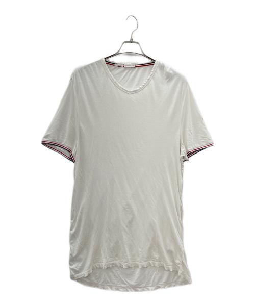 MONCLER（モンクレール）MONCLER (モンクレール) Tシャツ ホワイト サイズ:Lの古着・服飾アイテム