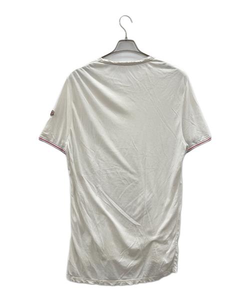 MONCLER（モンクレール）MONCLER (モンクレール) Tシャツ ホワイト サイズ:Lの古着・服飾アイテム