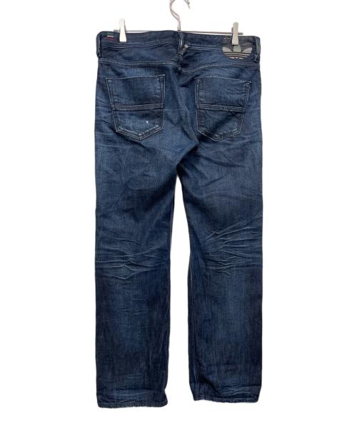 DIESEL（ディーゼル）DIESEL (ディーゼル) adidas (アディダス) デニムパンツ ブルー サイズ:W33の古着・服飾アイテム