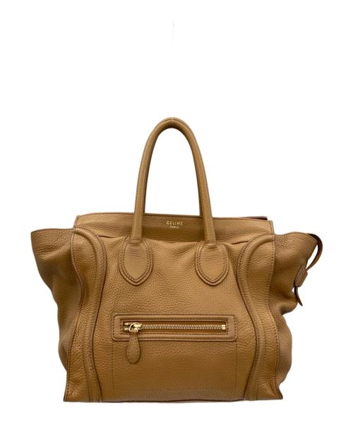 CELINE（セリーヌ）CELINE (セリーヌ) マイクロショッパーバッグ　 ブラウンの古着・服飾アイテム