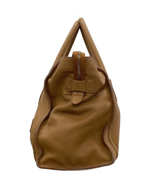 CELINE（セリーヌ）CELINE (セリーヌ) マイクロショッパーバッグ　 ブラウンの古着・服飾アイテム