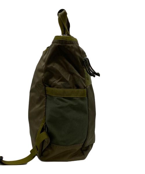 BRIEFING（ブリーフィング）BRIEFING (ブリーフィング) BEAUTY&YOUTH (ビューティーアンドユース) 2wayリュック オリーブの古着・服飾アイテム