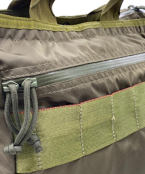 BRIEFING（ブリーフィング）BRIEFING (ブリーフィング) BEAUTY&YOUTH (ビューティーアンドユース) 2wayリュック オリーブの古着・服飾アイテム