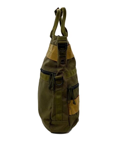 BRIEFING（ブリーフィング）BRIEFING (ブリーフィング) 2wayトートバッグ オリーブの古着・服飾アイテム