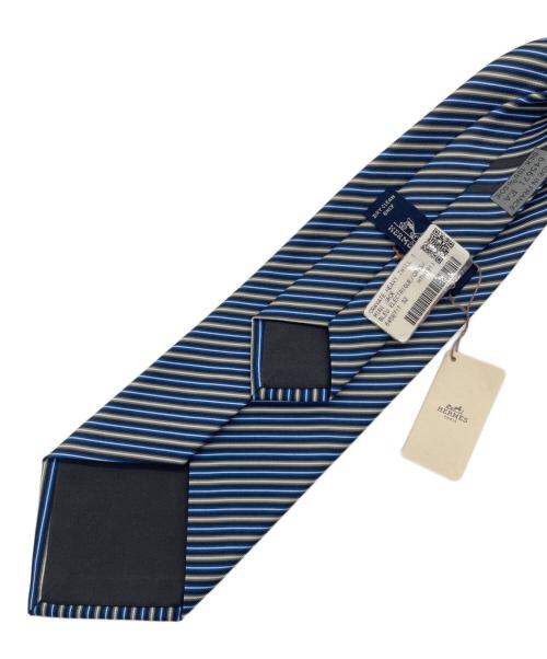 HERMES（エルメス）HERMES (エルメス) ネクタイ ブルー サイズ:FREEの古着・服飾アイテム