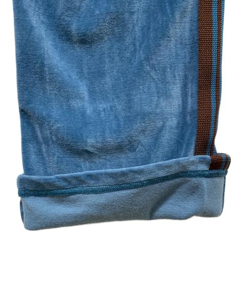 Needles（ニードルズ）Needles (ニードルズ) ベロアナロートラックパンツ スカイブルー サイズ:Lの古着・服飾アイテム