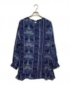 AiEエーアイイー）の古着「長袖シャツ」｜ネイビー