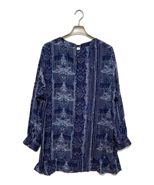 AiE（エーアイイー）AiE (エーアイイー) 長袖シャツ ネイビー サイズ:Mの古着・服飾アイテム