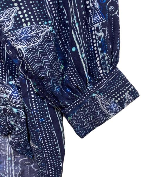 AiE（エーアイイー）AiE (エーアイイー) 長袖シャツ ネイビー サイズ:Mの古着・服飾アイテム