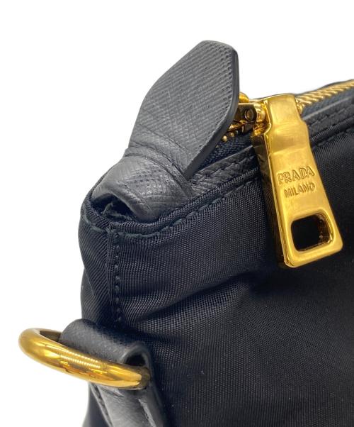 PRADA（プラダ）PRADA (プラダ) 2WAYショルダーバッグ ブラックの古着・服飾アイテム