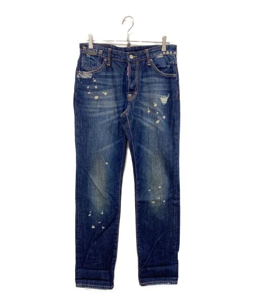 DSQUARED2（ディースクエアード）DSQUARED2 (ディースクエアード) デニムパンツ インディゴ サイズ:W46の古着・服飾アイテム