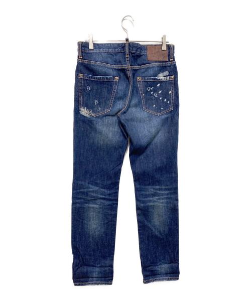DSQUARED2（ディースクエアード）DSQUARED2 (ディースクエアード) デニムパンツ インディゴ サイズ:W46の古着・服飾アイテム
