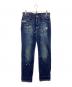 DSQUARED2（ディースクエアード）の古着「デニムパンツ」｜インディゴ