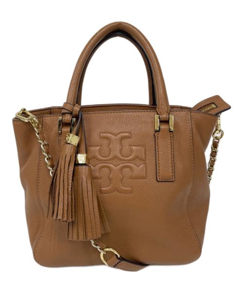 TORY BURCH（トリーバーチ）TORY BURCH (トリーバーチ) チェーンショルダーバッグ キャメルの古着・服飾アイテム