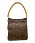 LOUIS VUITTON (ルイ ヴィトン) ショルダーバッグ  モノグラム ルーピングGM ブラウン：90000円