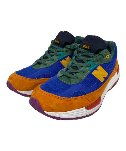 NEW BALANCE（ニューバランス）NEW BALANCE (ニューバランス) New Balance 992 ブルー×オレンジ サイズ:28の古着・服飾アイテム