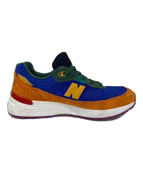 NEW BALANCE（ニューバランス）NEW BALANCE (ニューバランス) New Balance 992 ブルー×オレンジ サイズ:28の古着・服飾アイテム