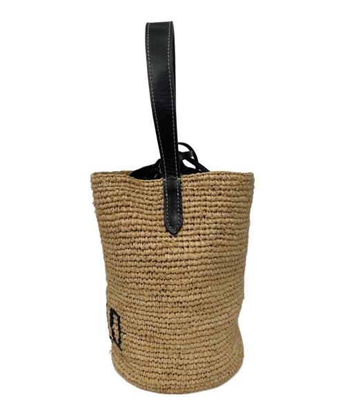 POLO RALPH LAUREN（ポロ・ラルフローレン）POLO RALPH LAUREN (ポロ・ラルフローレン) カゴバッグ ナチュラルの古着・服飾アイテム