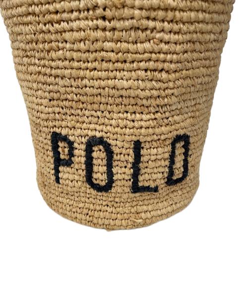 POLO RALPH LAUREN（ポロ・ラルフローレン）POLO RALPH LAUREN (ポロ・ラルフローレン) カゴバッグ ナチュラルの古着・服飾アイテム