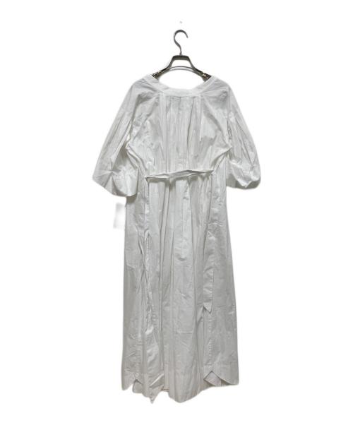 mala KALANCHOE（マーラ カランコエ）mala KALANCHOE (マーラ カランコエ) 半袖ワンピース ホワイト サイズ:FREE 未使用品の古着・服飾アイテム