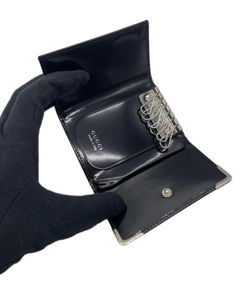 GUCCI（グッチ）GUCCI (グッチ) 6連キーケース ブラックの古着・服飾アイテム