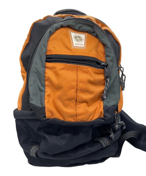 X-LARGE（エクストララージ）X-LARGE (エクストララージ) OUTDOOR (アウトドア) リュック オレンジ×ブラックの古着・服飾アイテム