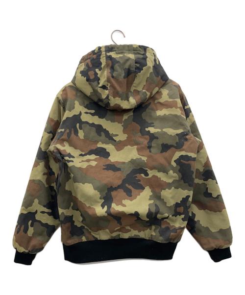 stussy（ステューシー）stussy (ステューシー) 中綿ジャケット オリーブ サイズ:Lの古着・服飾アイテム