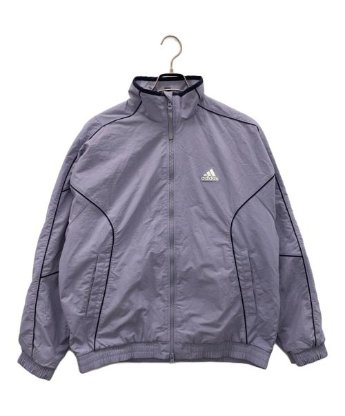 adidas Originals（アディダスオリジナル）adidas Originals (アディダスオリジナル) ナイロンジャケット パープル サイズ:Lの古着・服飾アイテム