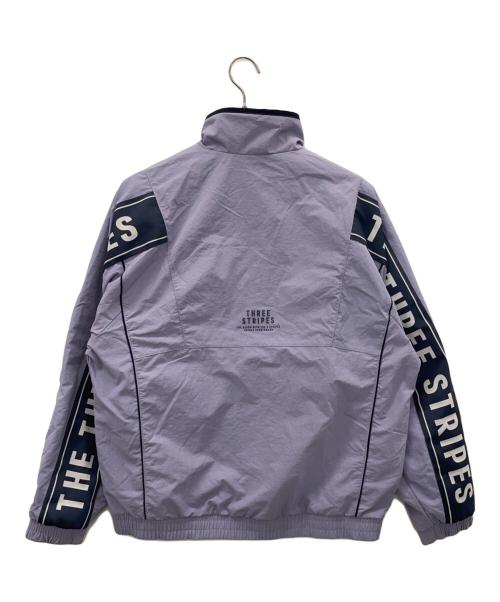 adidas Originals（アディダスオリジナル）adidas Originals (アディダスオリジナル) ナイロンジャケット パープル サイズ:Lの古着・服飾アイテム