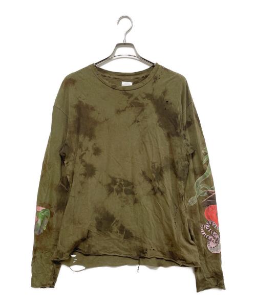 ALCHEMIST（アルケミスト）ALCHEMIST (アルケミスト) 長袖カットソー オリーブ サイズ:Mの古着・服飾アイテム