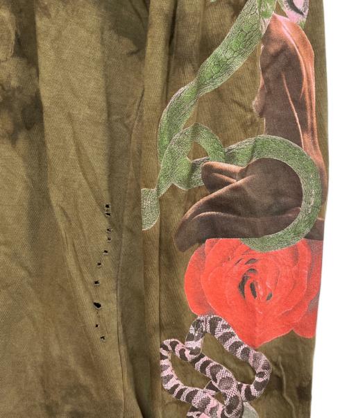 ALCHEMIST（アルケミスト）ALCHEMIST (アルケミスト) 長袖カットソー オリーブ サイズ:Mの古着・服飾アイテム