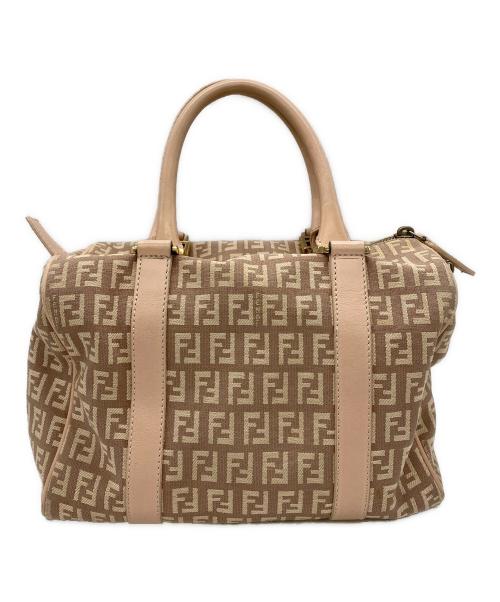 FENDI（フェンディ）FENDI (フェンディ) ハンドバッグ ベージュの古着・服飾アイテム