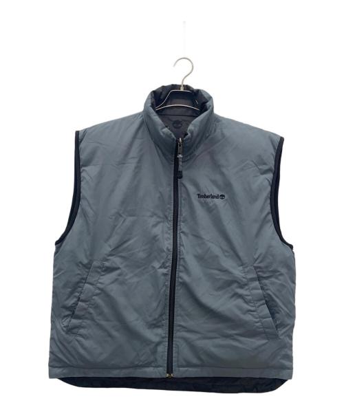 Timberland（ティンバーランド）Timberland (ティンバーランド) リバーシブルダウンジャケット グレー サイズ:Lの古着・服飾アイテム