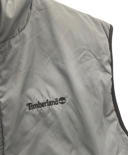 Timberland（ティンバーランド）Timberland (ティンバーランド) リバーシブルダウンジャケット グレー サイズ:Lの古着・服飾アイテム