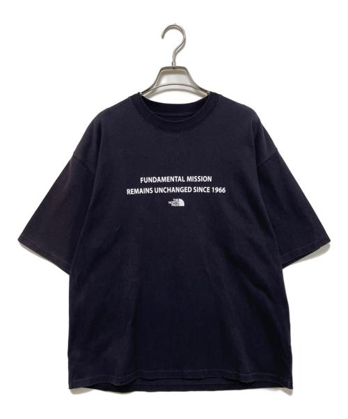 THE NORTH FACE（ザ ノース フェイス）THE NORTH FACE (ザ ノース フェイス) ショートスリーブアンチエンジドメッセージティ ブラック サイズ:Ｌの古着・服飾アイテム