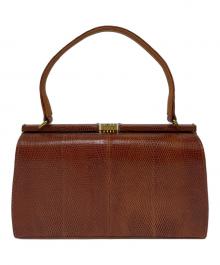 MAPPIN&WEBB（マッピンアンドウェッブ）の古着「ハンドバッグ」｜ブラウン